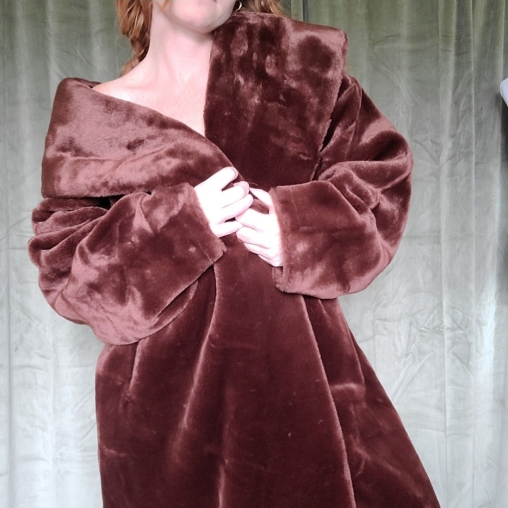Vintage Oversized Fur Coat
